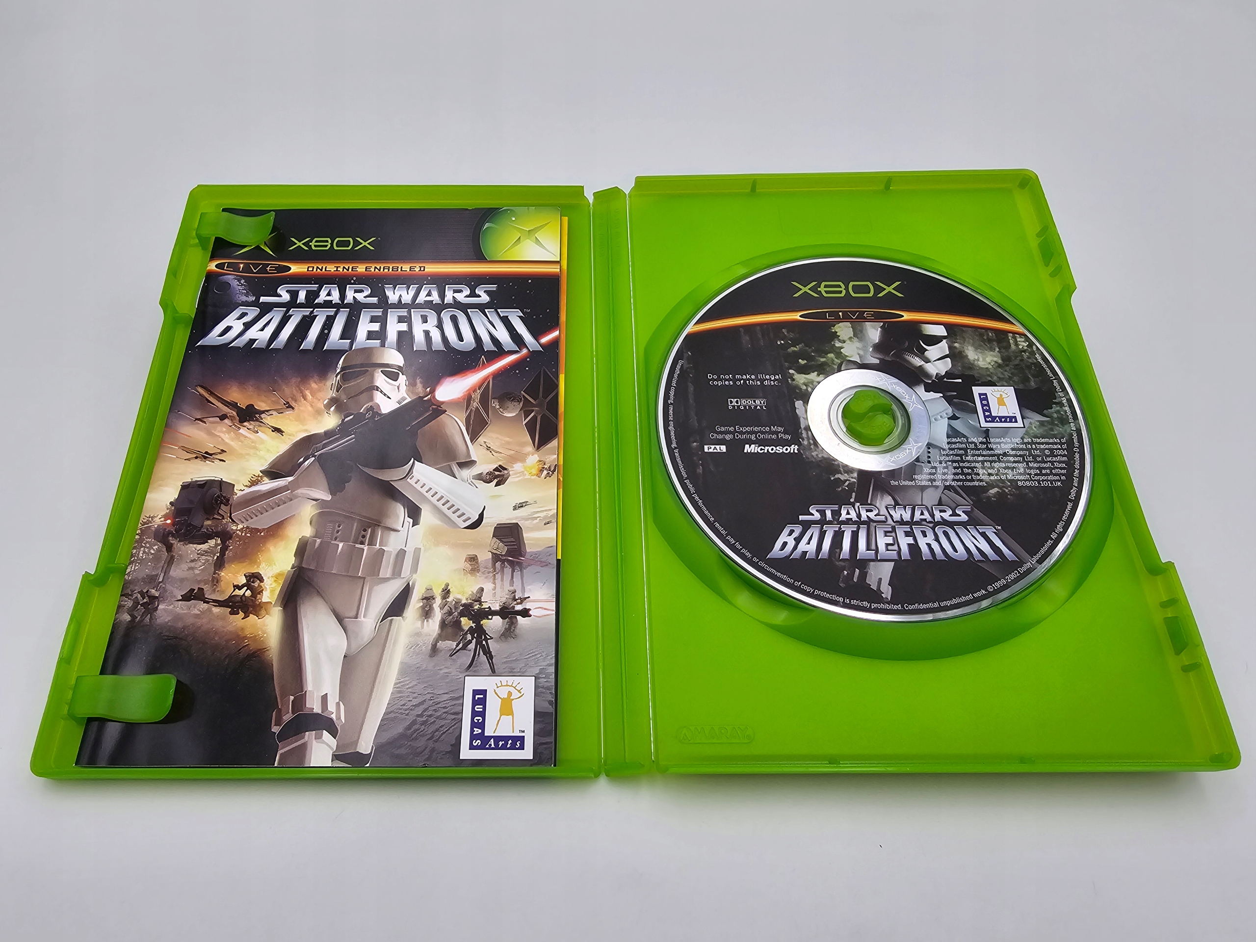 XBOX STAR WARS BATTLEFRONT Producent .dat