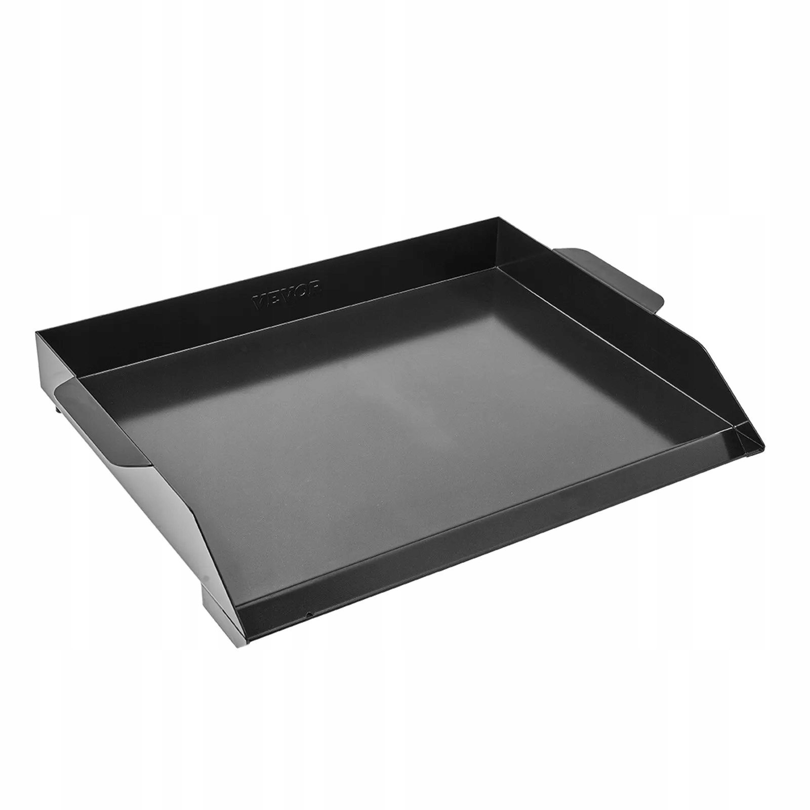 Ocelová grilovací deska 502 x 370 mm univerzální s držákem pro Bbq a kempování