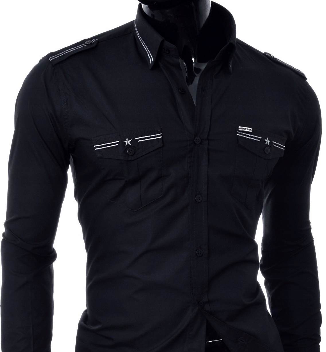 Pánská košile Mondo Casual s kapsami Silver Star