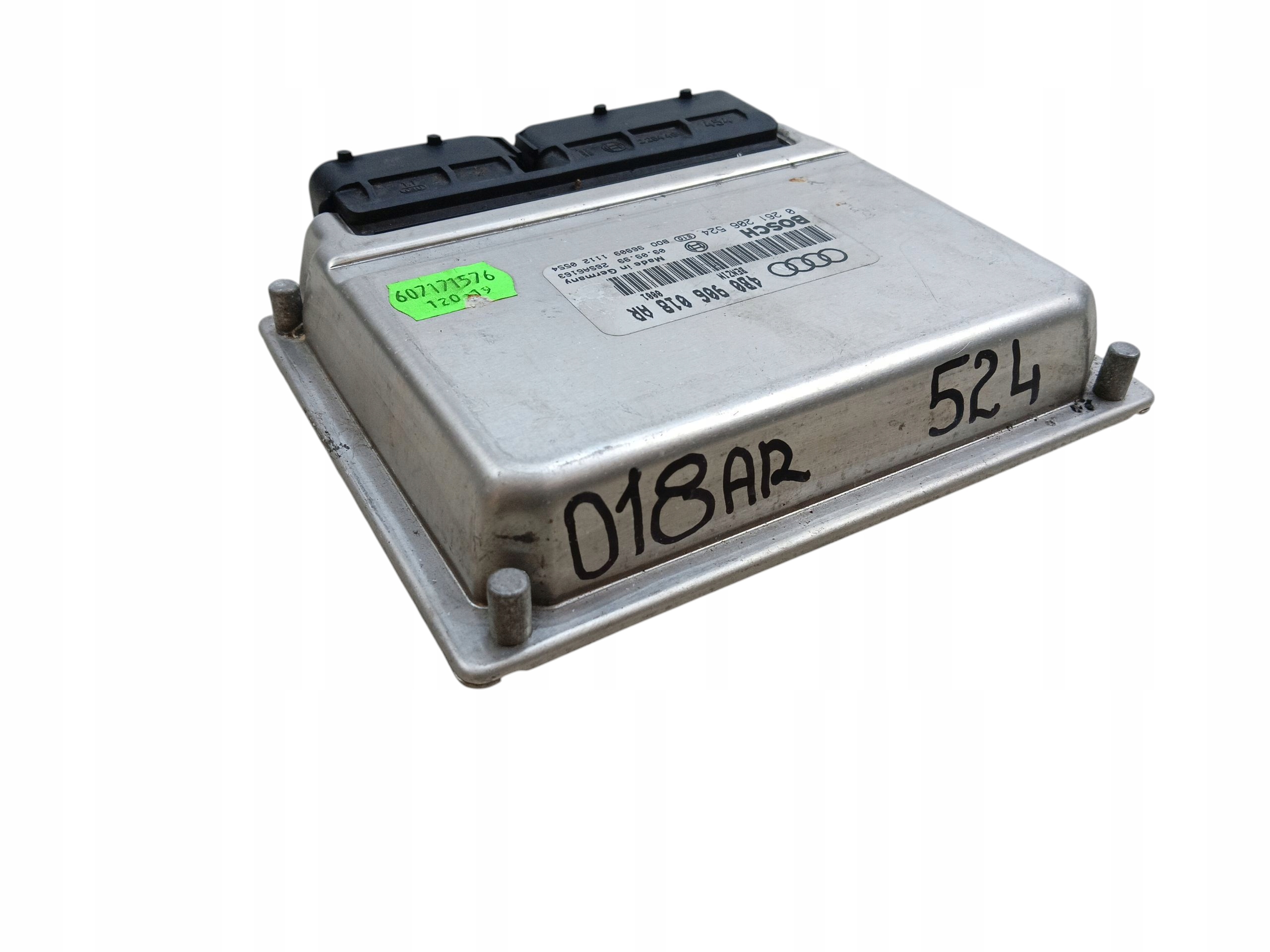 computer control unit of the engine AUDI A6 C5 1.8 T 150KM 4B0906018AR