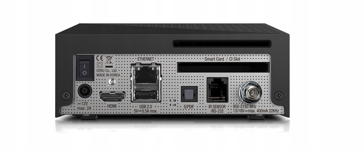 Tuner VU+ ZERO 4K BLACK DVB-S2X Linux Enigma2 VTi CI+ SOFTCAM OSCAM CCCAM Kod producenta VU+4K