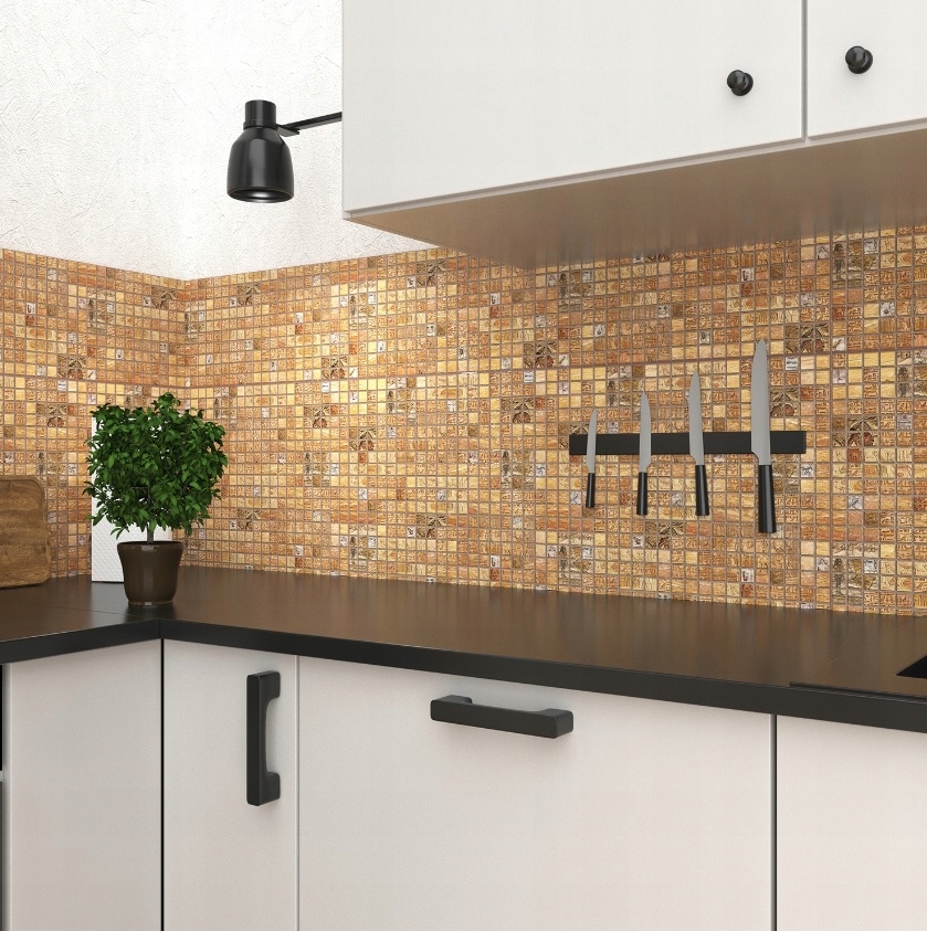 PANEL ŚCIENNY SAMOPRZYLEPNY PCV MOZAIKA ALEXANDRIA Marka inna