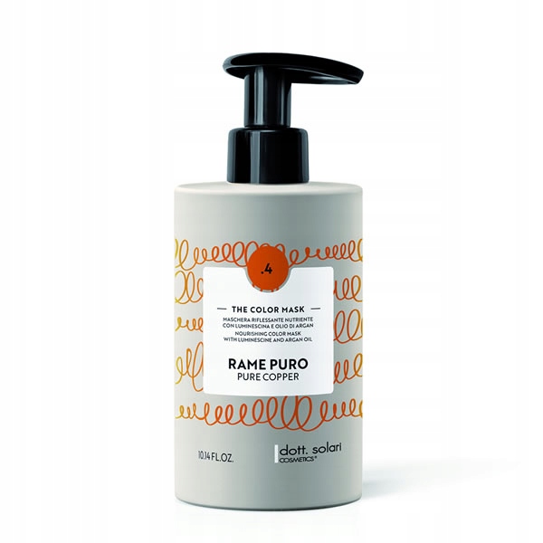 MASKA KOLORYZUJĄCA .DOTT.SOLARI COLOR MASK 300ml Typ włosów farbowane