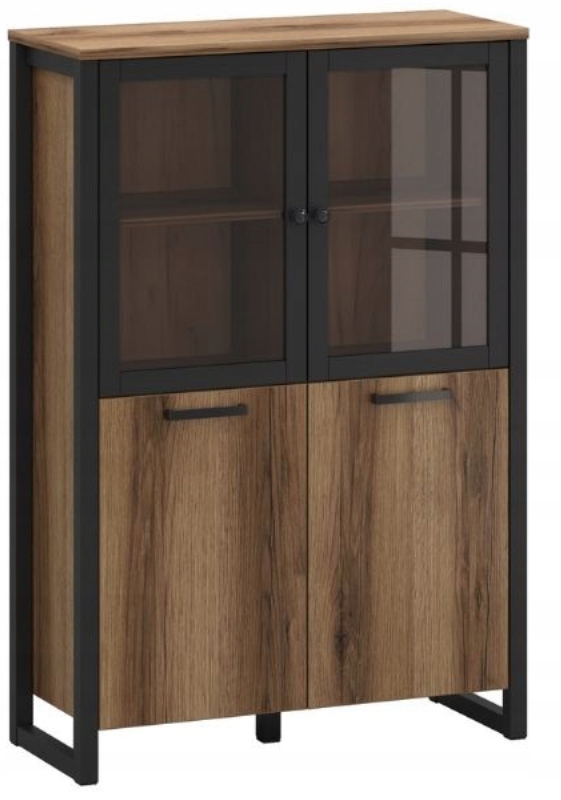 Mares witryna niska 2D2W dąb delano MEBELBOS • Cena, Opinie • Witryny ...