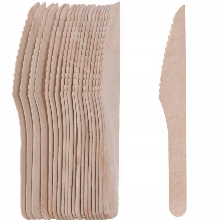 

Nóż drewniany 16cm zestaw 20 szt.