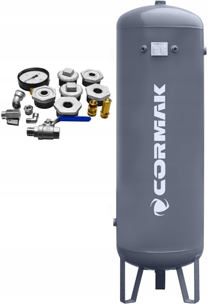 KOMPRESOR ŚRUBOWY z falownikiem 22kW + OSUSZACZ + ZBIORNIK CIŚNIENIOWY 500L Moc silnika 37 KM