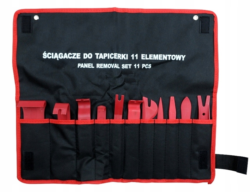 ZESTAW ŚCIĄGACZY DŹWIGNI DO SPINEK TAPICERKI 11szt Marka Falon-Tech