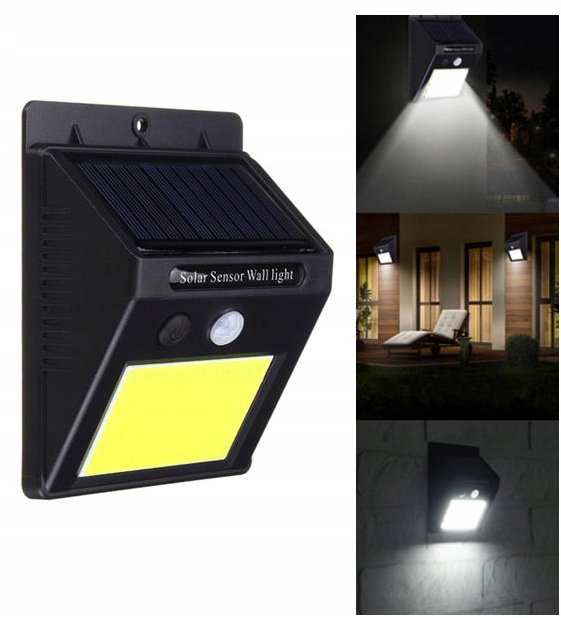 

Lampa solarna 48 Led z czujnikiem ruchu zmierzchu