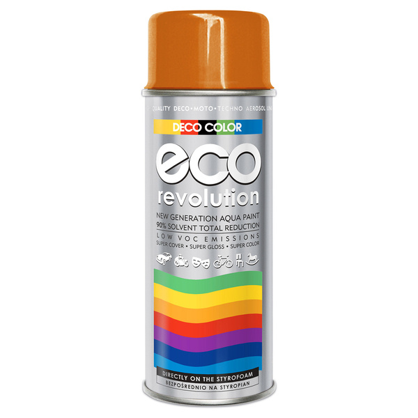 

Lakier w sprayu Pomarańczowy 400 ml Eco Revolution