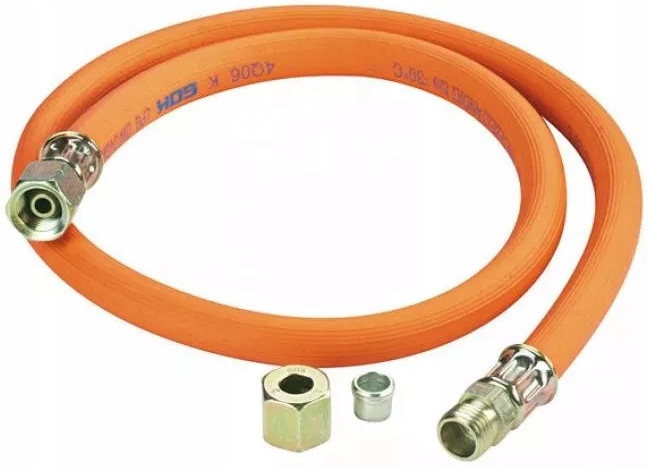 WĄŻ PRZEWÓD GAZOWY G1/4LH UEMxRVS8 PS 10bar 150 cm