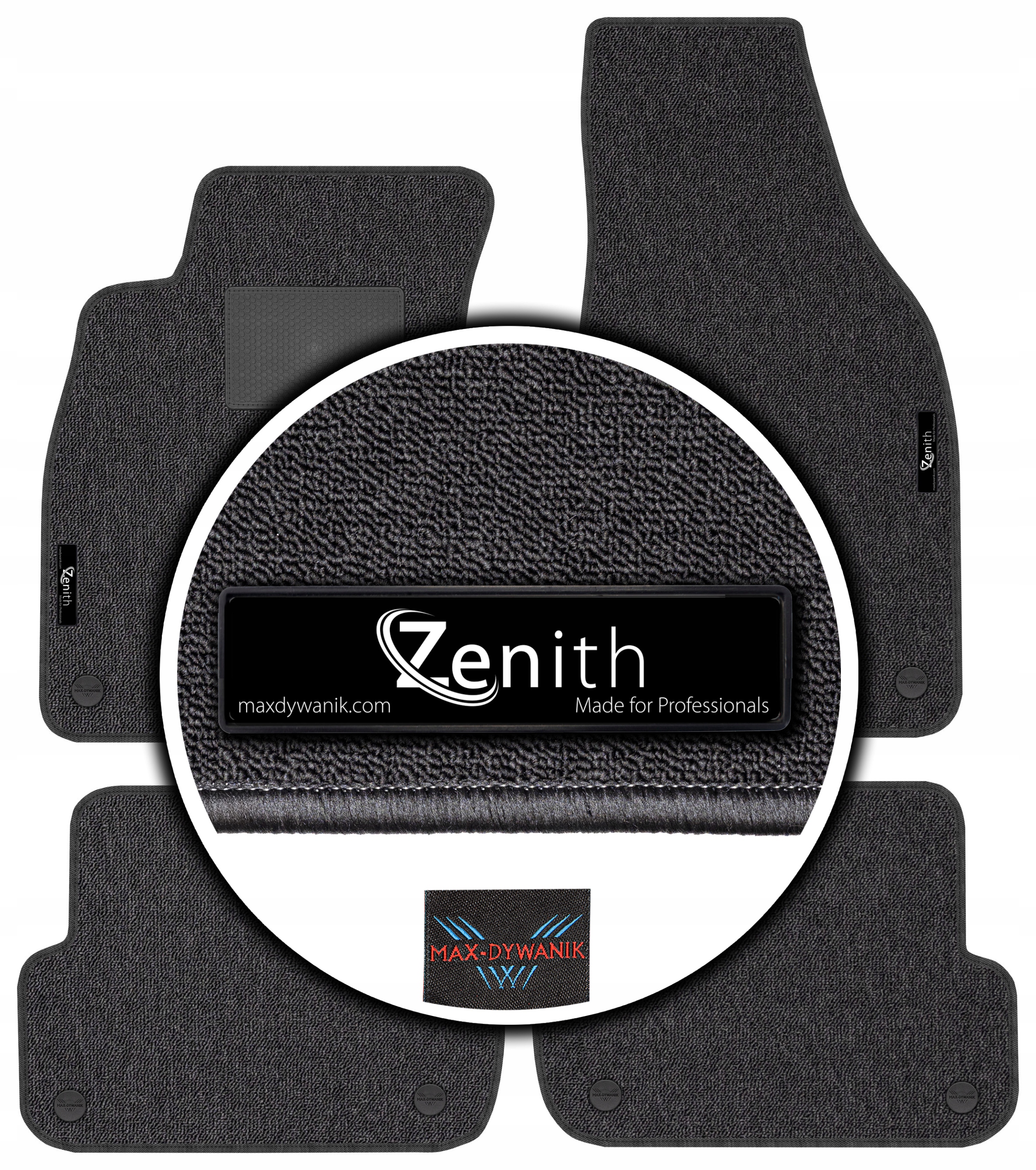 Autokoberce Max-dywanik Zenith pro Seat Exeo 2008-2013
