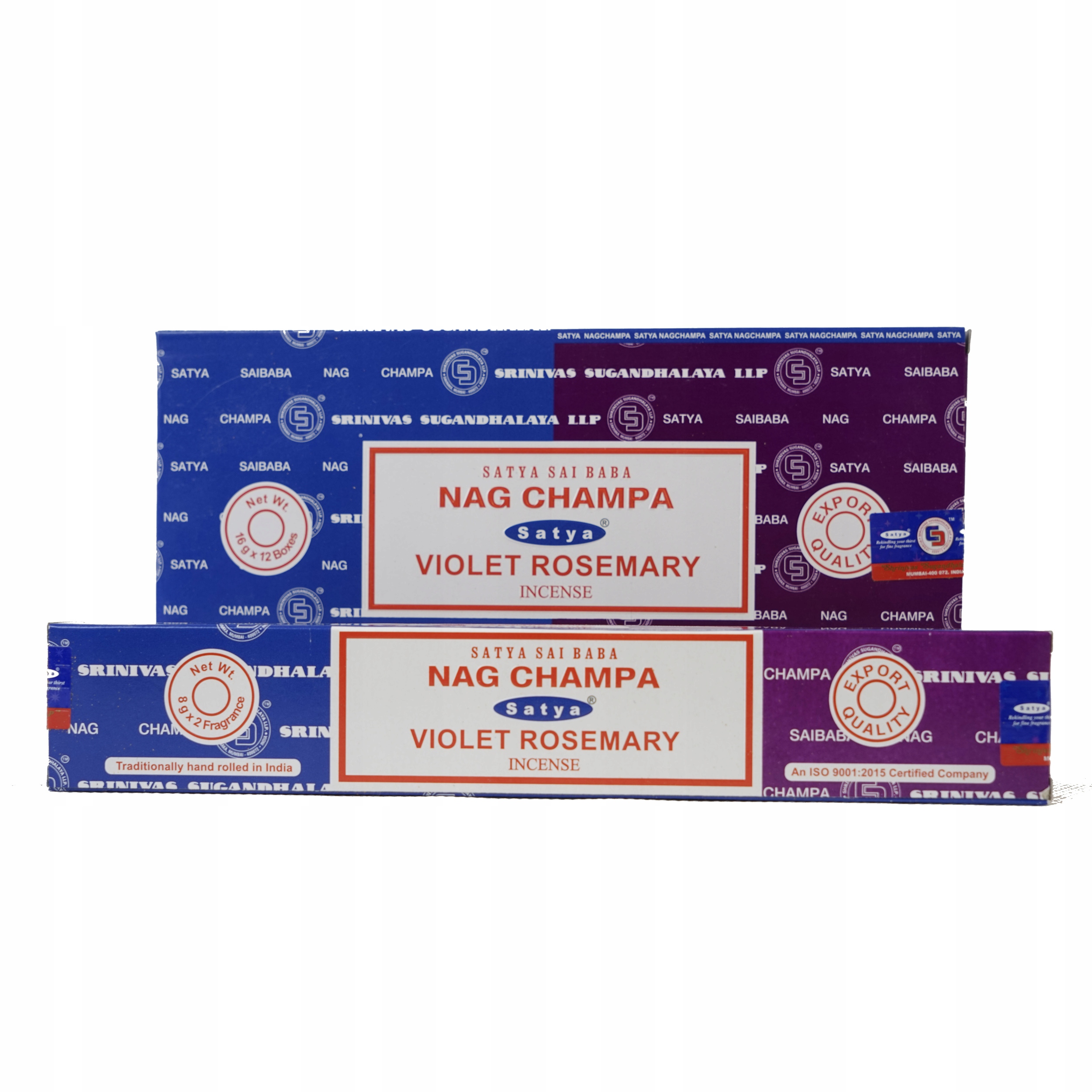 

Indyjskie kadzidełka Satya Nag Champa&rosemary