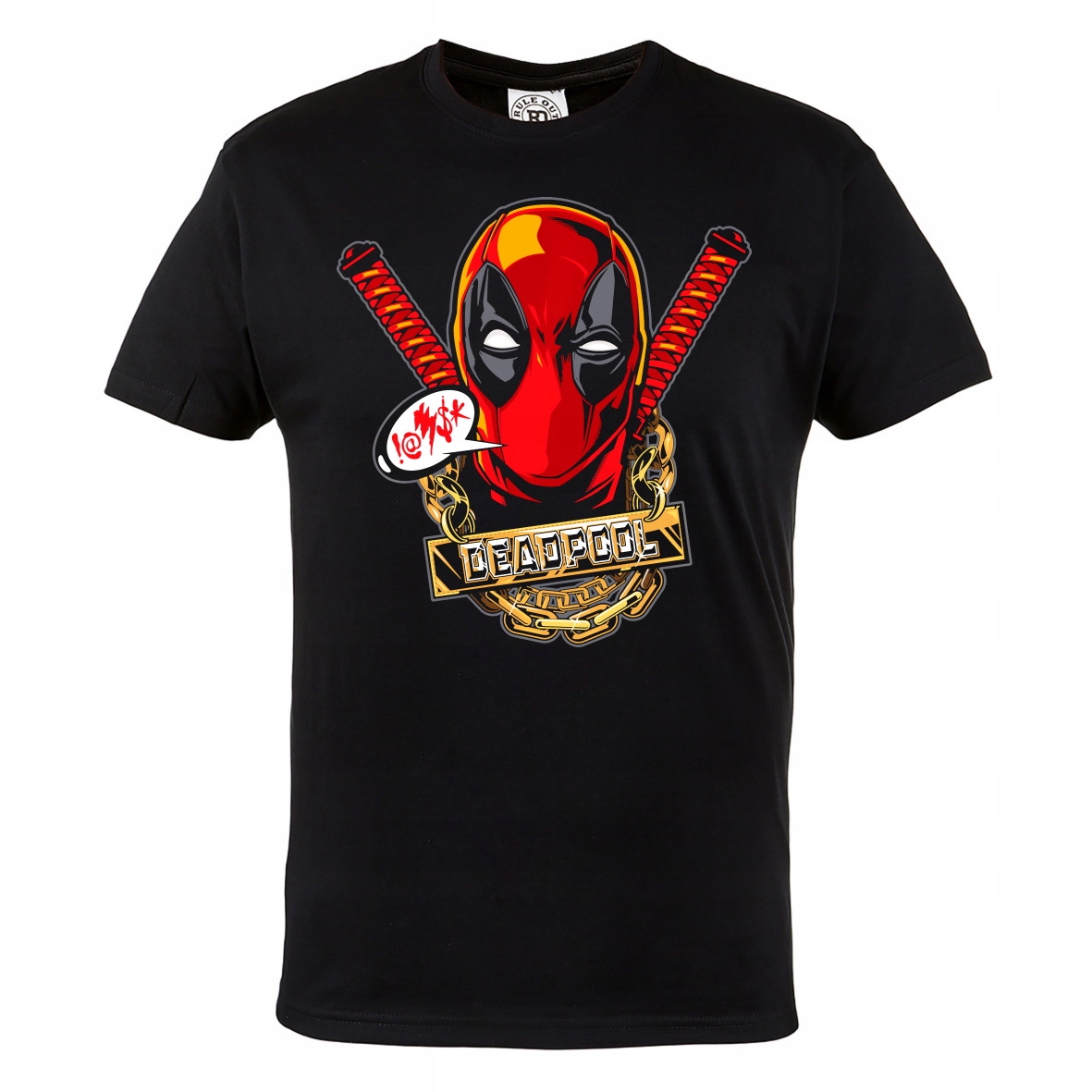 

Męska Koszulka Bawełniana Dla Fana Deadpool Marvel