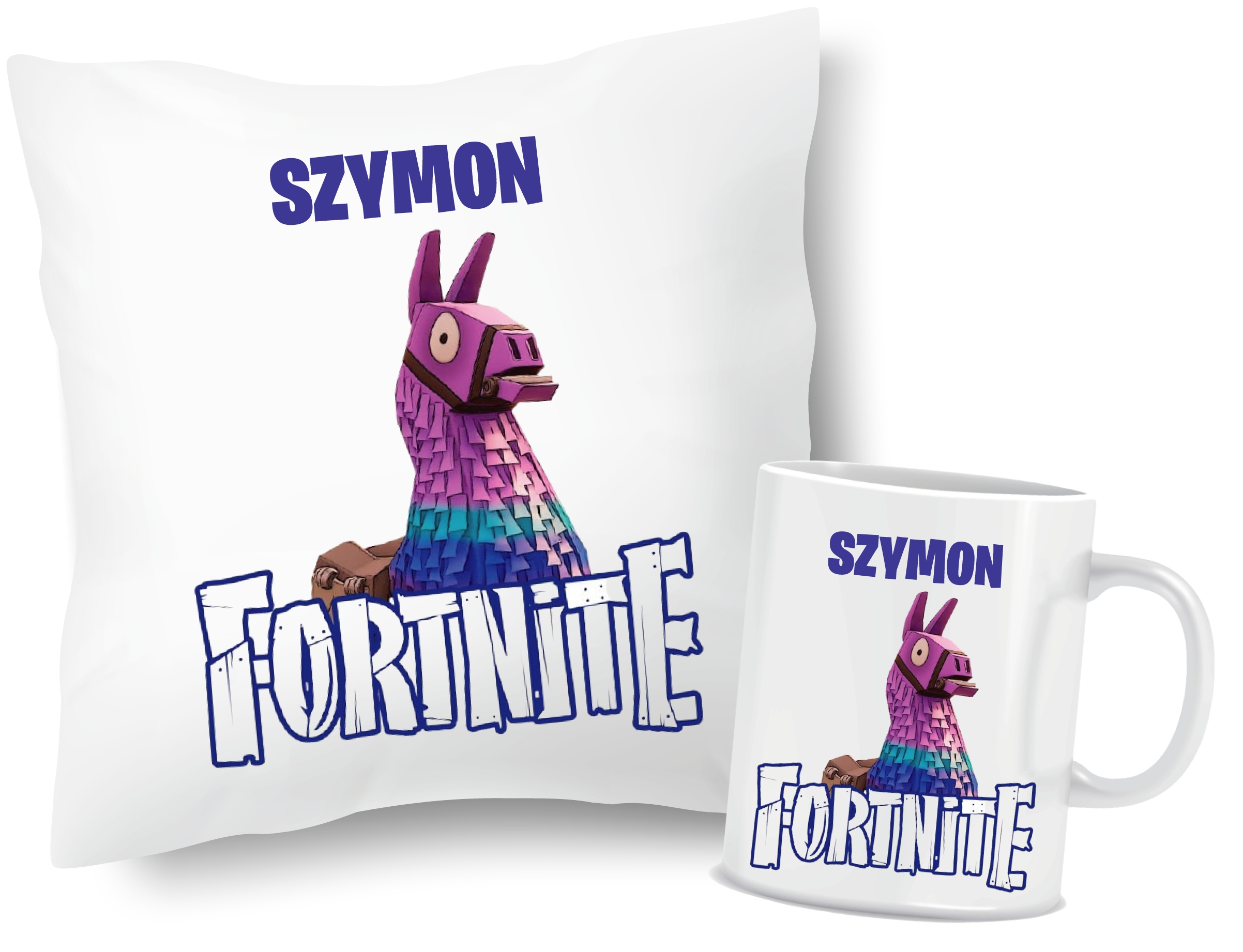 

Zestaw Poduszka Kubek Fortnite Imię Gracza