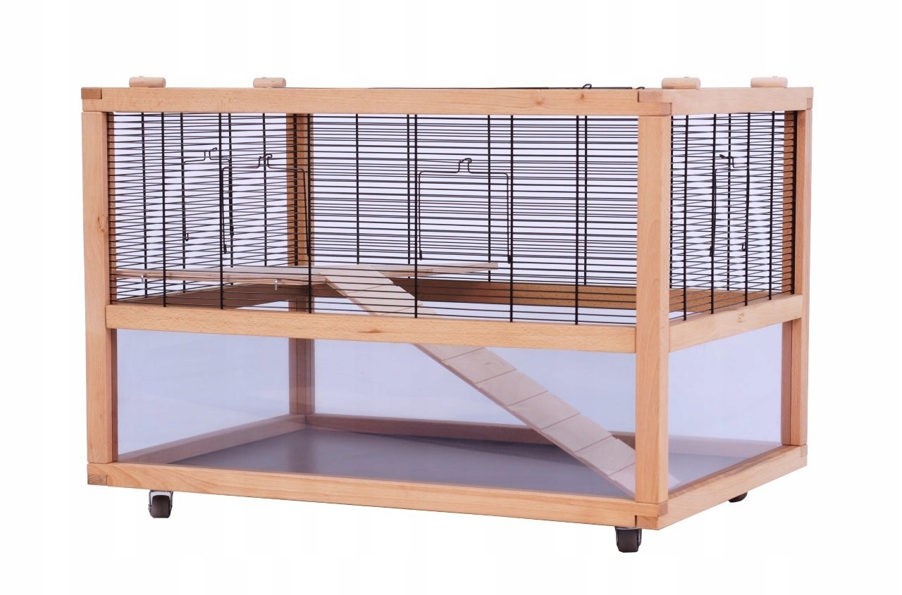 Klatka dla gryzonia, chomika, myszy, szczura, rozstaw 7 mm, Hoppelgarden 80