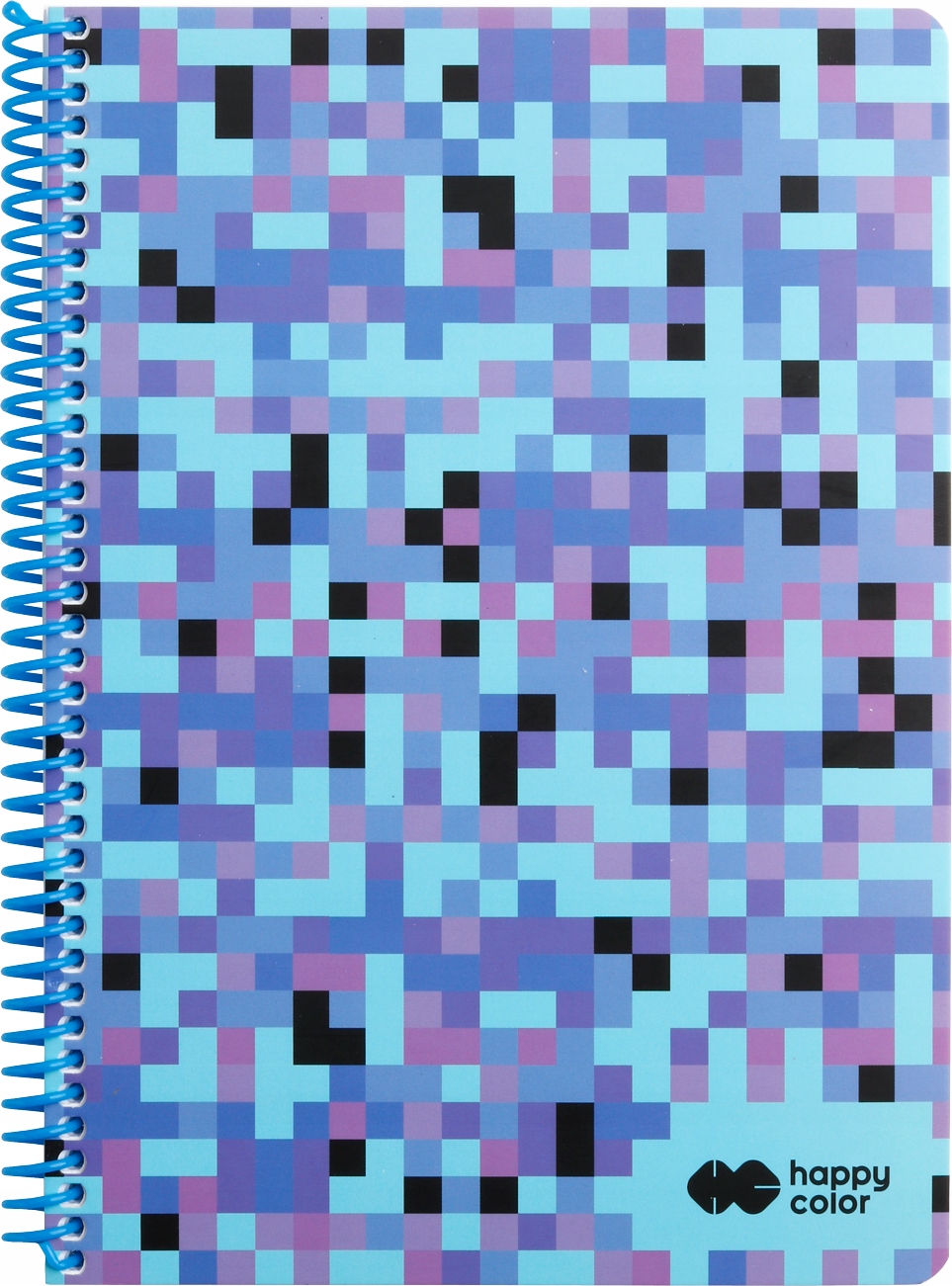 KOŁONOTATNIK B5/80K KRATKA PIXI BŁEKITNY