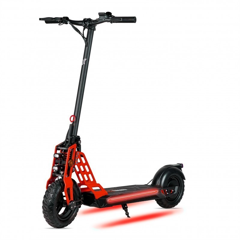 Elektrický skútr Ecoxtrem Bison 800W Nový Červený