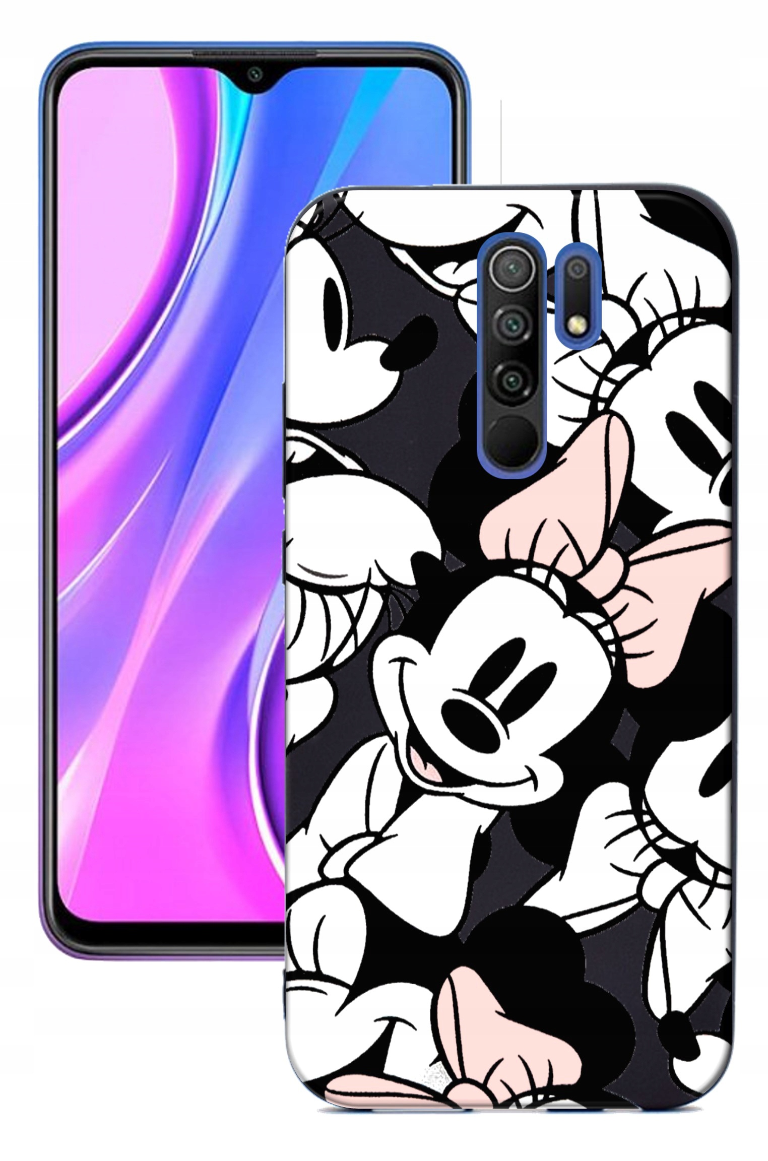 Etui matt case do Xiaomi Redmi 9 Modne Wzory