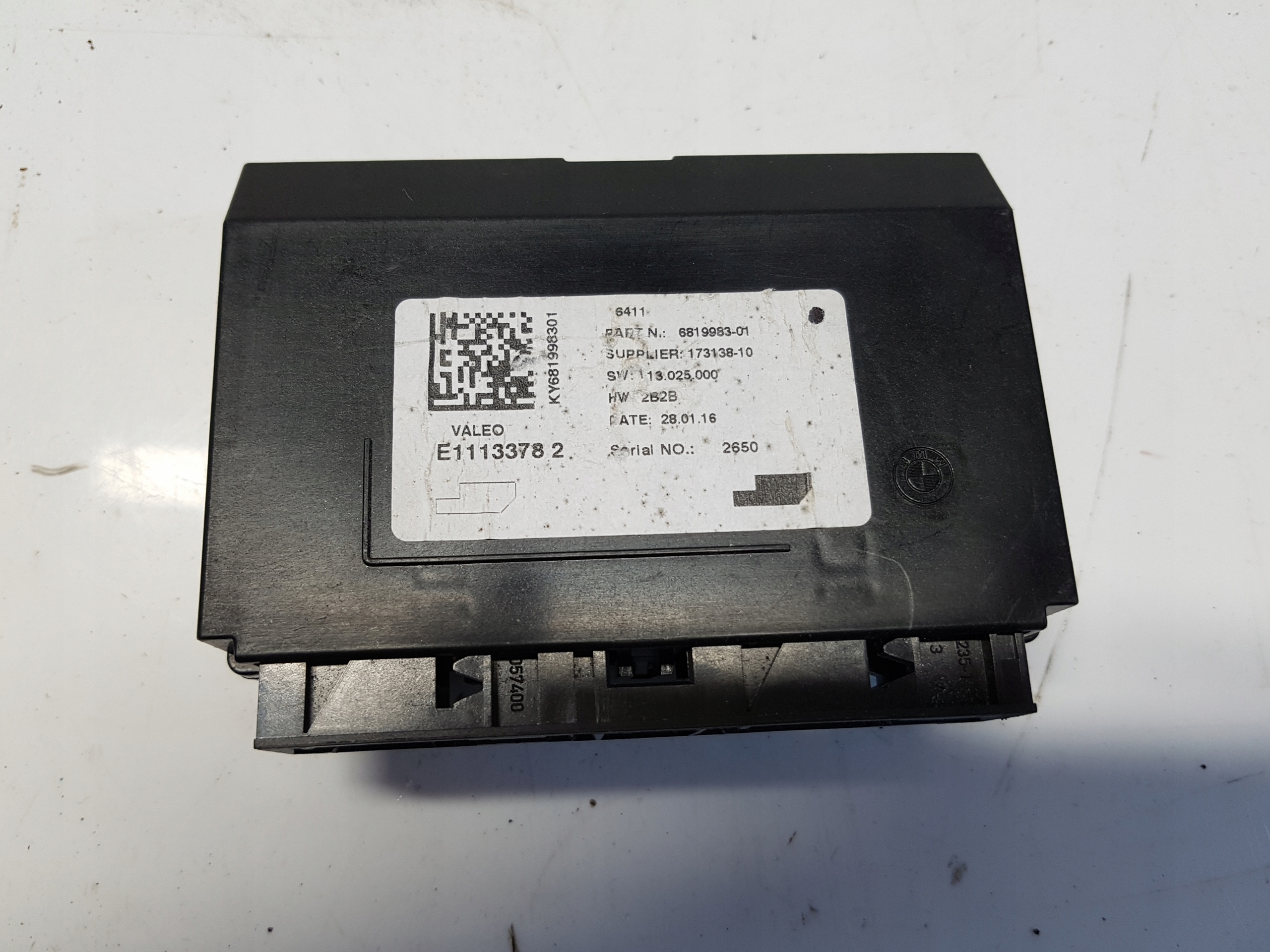 BMW I3 i01 Модуль управления кондиционера 6819983