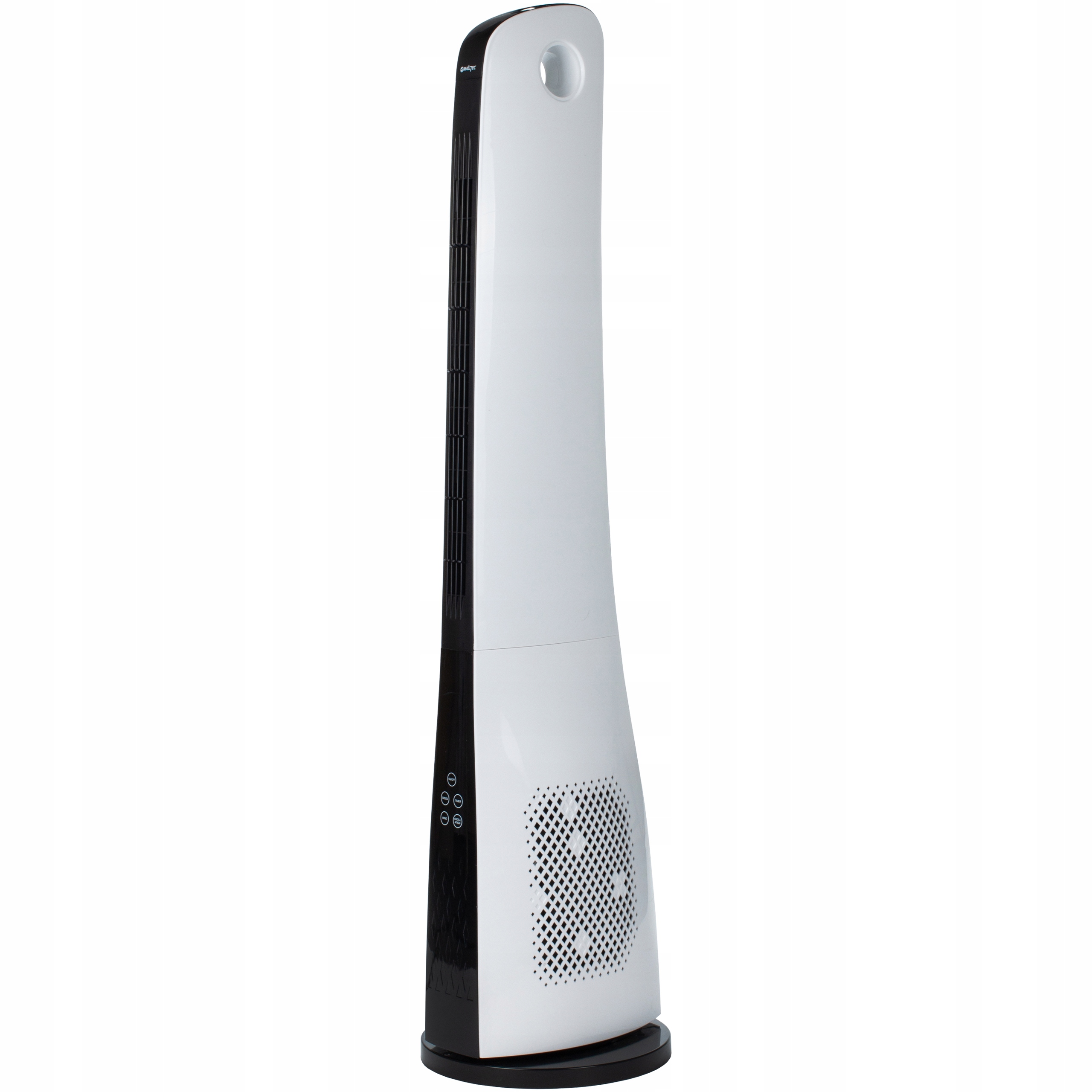 WENTYLATOR STOJĄCY WIATRAK KOLUMNOWY PODŁOGOWY TIMER OSCYLACJA MOCNY Szerokość całkowita 27 cm