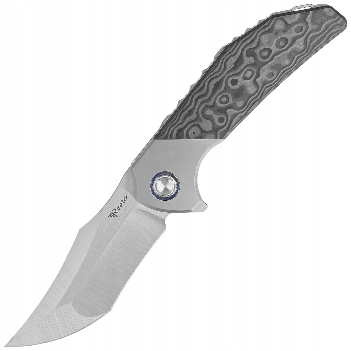 Nůž Reate Tiger Black Camo Fat Carbon Tg Tbb.sat