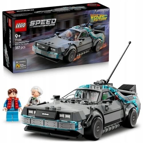 Lego Speed Champions 77256 Stroj času z filmu Návrat do budoucnosti