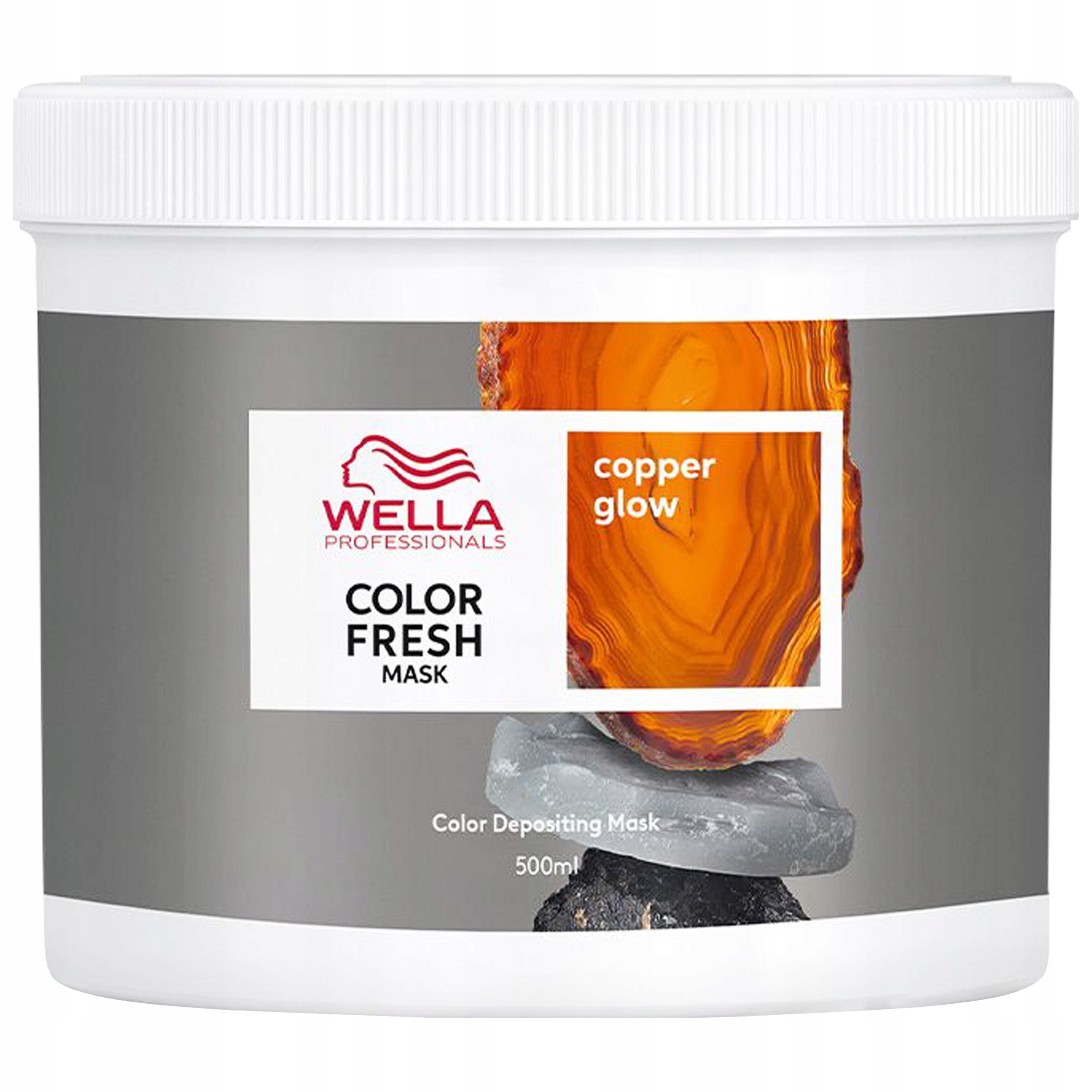 Wella Color Fresh Copper Glow barvící maska s měděným odstínem 500 ml