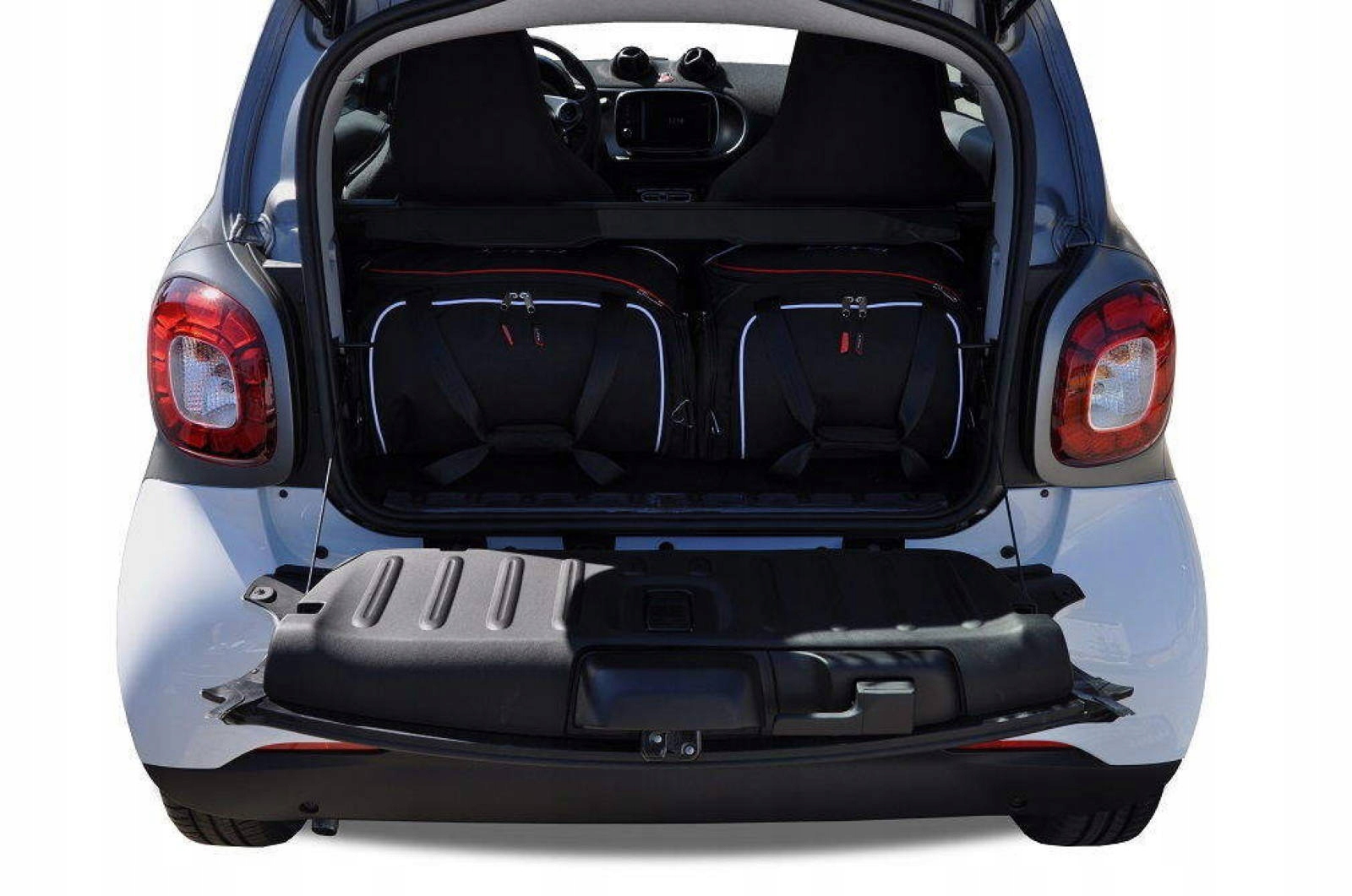 J&j Automotive Sada 2ks cestovných tašiek Aero pre Smart Fortwo Coupe 2014