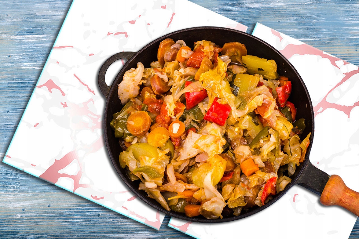 SZKLANA DESKA DO KROJENIA PŁYTA 2x40x52 MARMUR SZKŁO HARTOWANE Szerokość produktu 40 cm