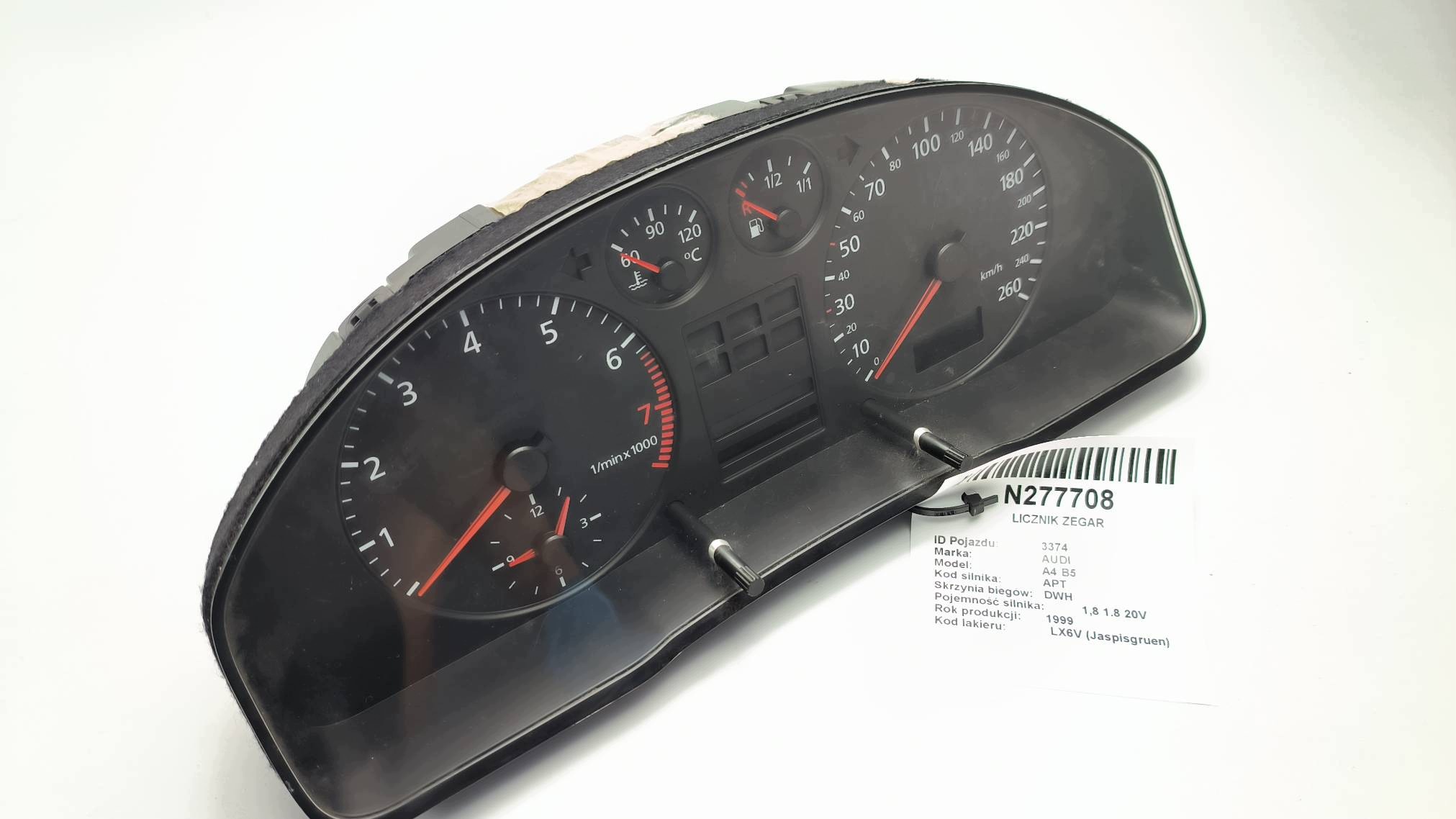 dials clock EU 8D0919861H AUDI A4 B5