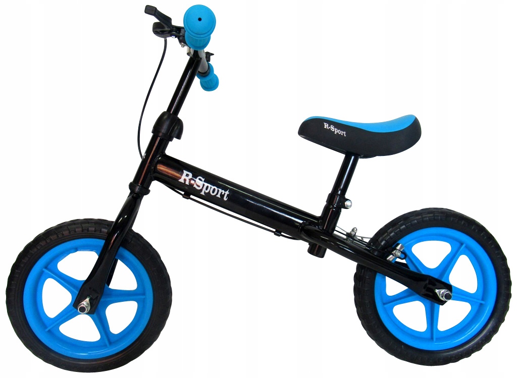 SPORTOWY ROWER ROWEREK BIEGOWY HAMULEC DZWONECZEK Kolor Czarny Niebieski