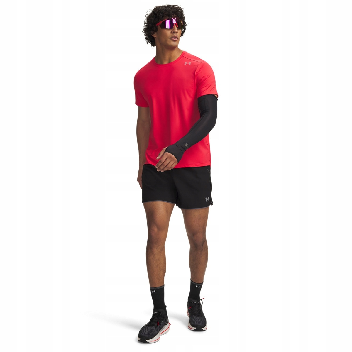 Męskie spodenki do biegania Under Armour Ua Velociti Pro Czarny XL