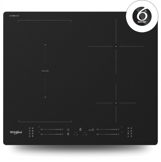 Indukční varná deska Whirlpool WFS7560NE Bm Černá černá matná