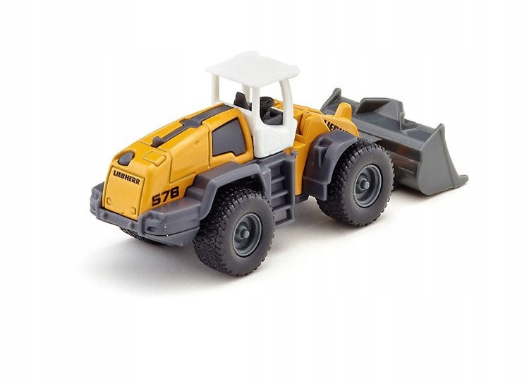 ZABAWKOWE POJAZDY SIKU 14 ŁADOWARKA LIEBHERR Skala 1:87