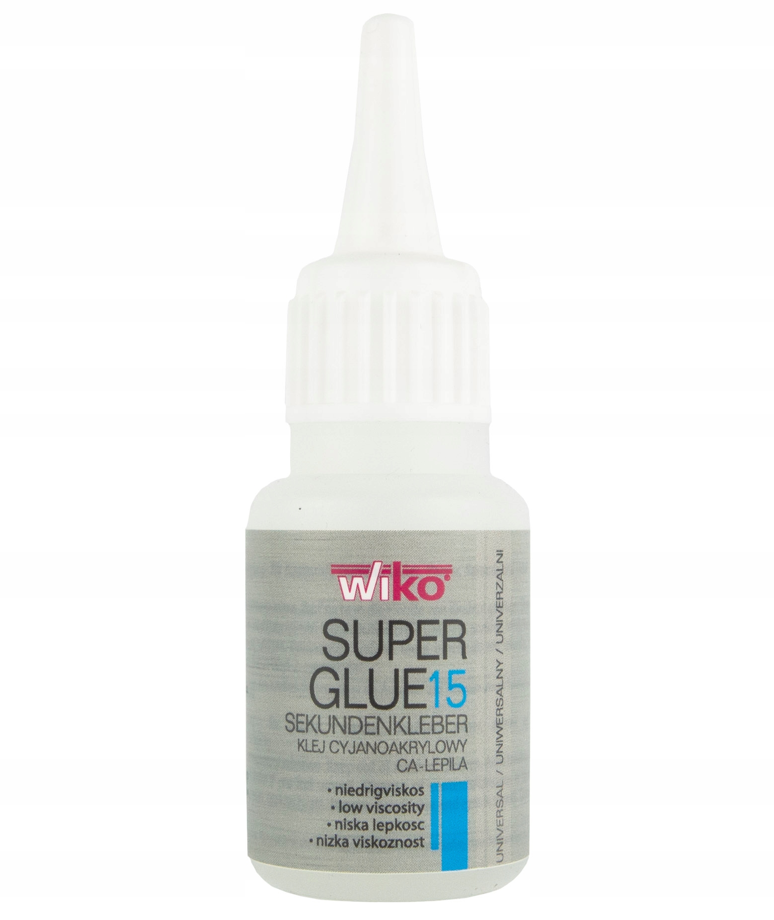 

Glue Rzadki klej Cyjanoakrylowy Wiko 15 20g