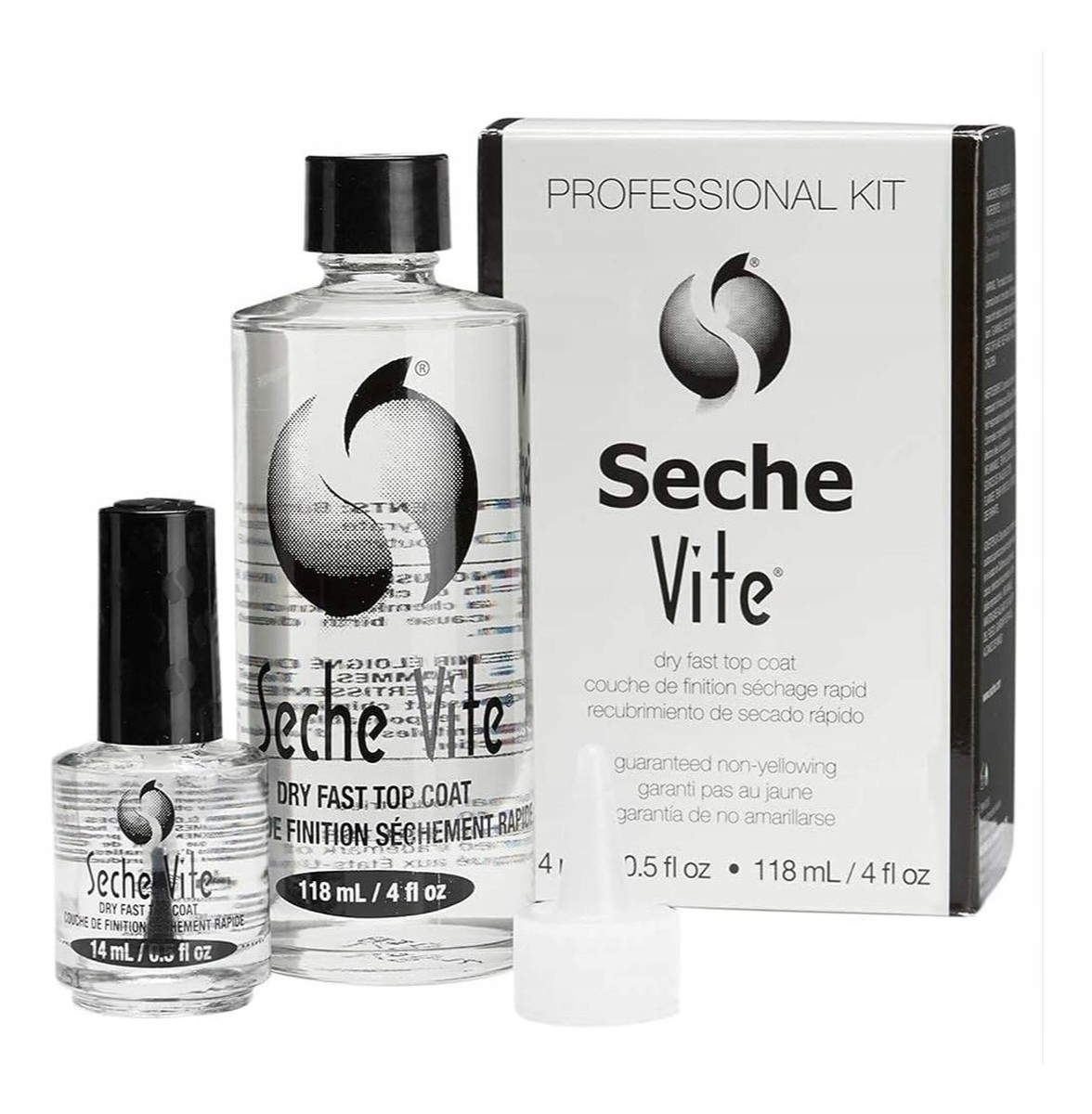 Seche Vite Dry Fast Top Coat Rychleschnoucí ochranný lak 14 ml