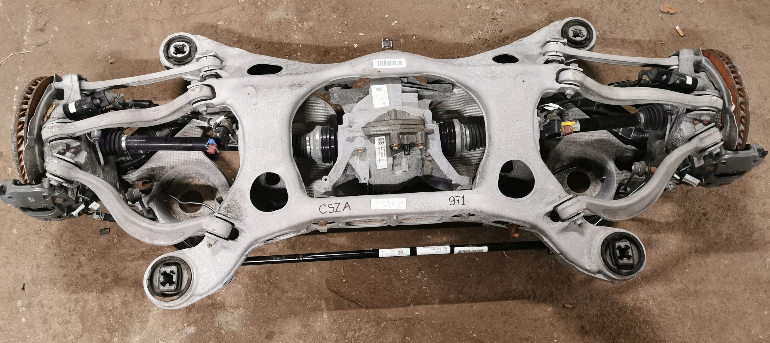 IDEALNE Achsträger hinten heck PORSCHE PANAMERA 971 1