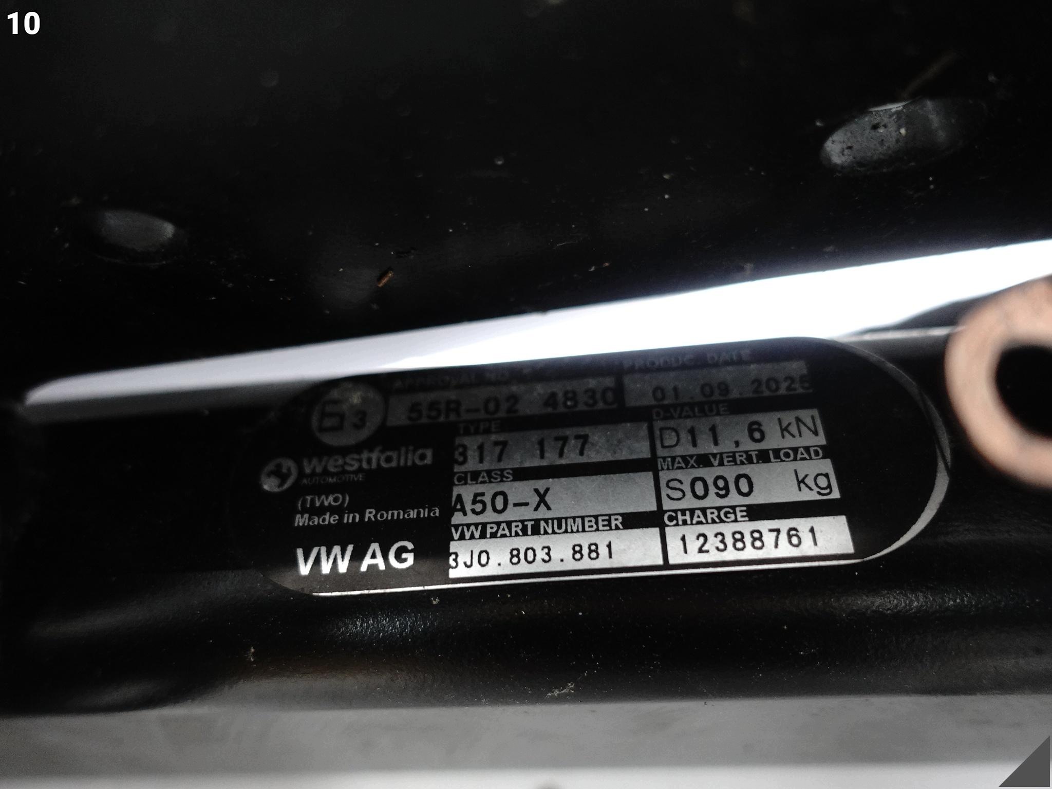 VW PASSAT 3J0 B9 23- tow electrical UCHYLNY bundle sider rear part