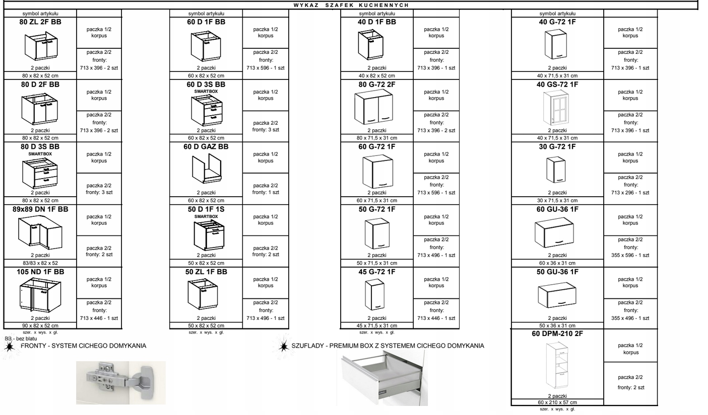 Szafka do zabudowy piekarnika i mikrofali 60 Biała Wysokość mebla 210 cm
