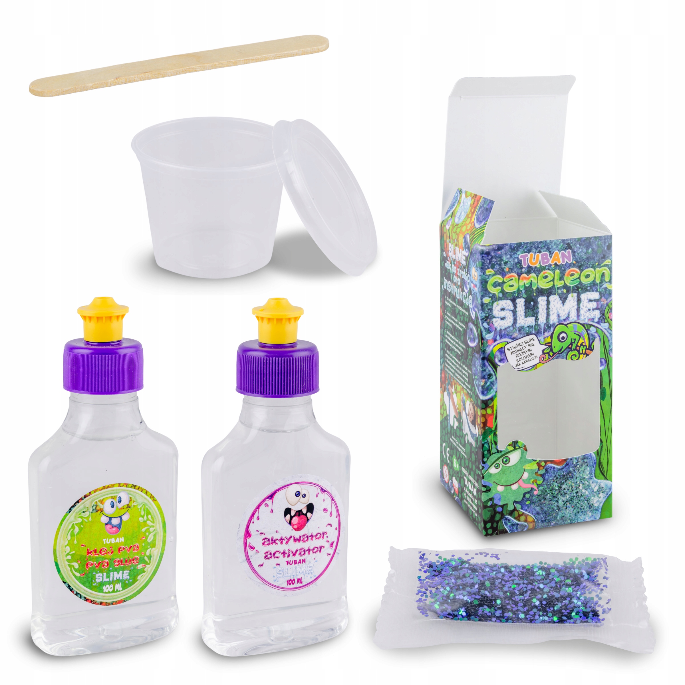 

Zestaw Do Glutów Super Slime Kameleon Tuban