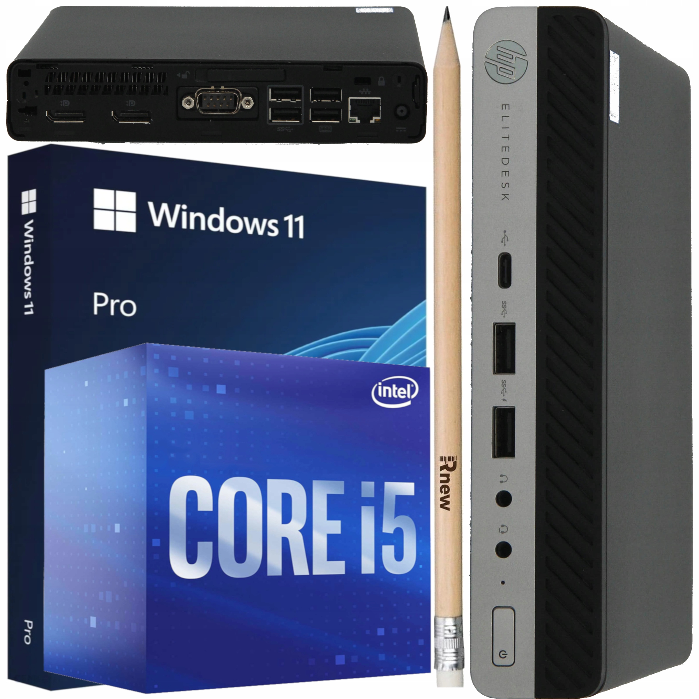 ミニPC HP EliteDesk800G3 i5 SSD500GB/12GB Win11 HP EliteDesk 800 G3