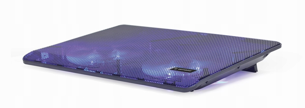 CHŁODZĄCA PODSTAWKA POD LAPTOPA PODKŁADKA Z WENTYLATORAMI 15.6'' z LED Liczba wbudowanych wentylatorów 2 szt.