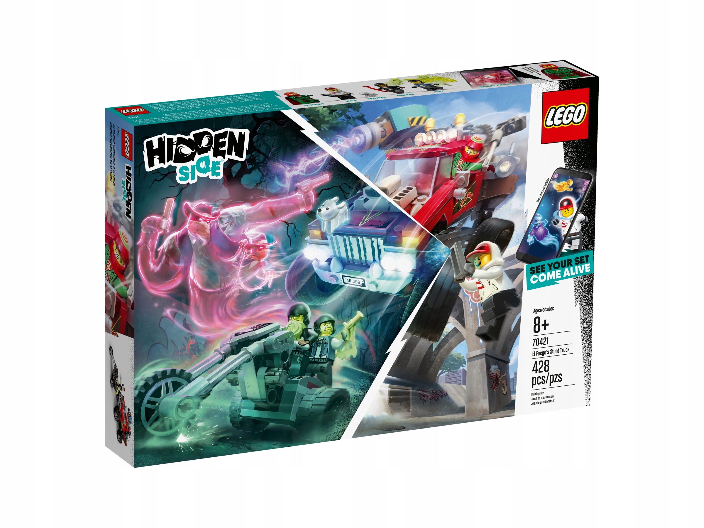 Lego Hidden Side 70421 Kaskadérské auto El Fuego