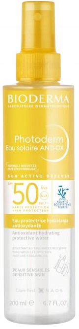 Bioderma Photoderm Anti-Ox SPF50+ woda antyoksydacyjna do ciała 200 ml