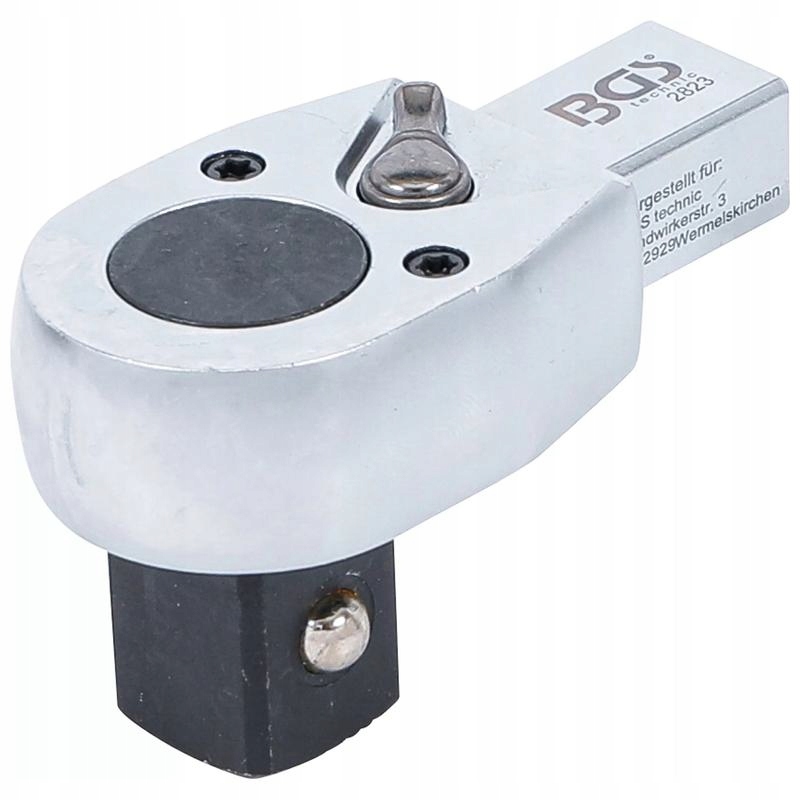 Zásuvková ráčna přepínatelná 20 mm (3/4") upevnění 14x18 mm, Bgs 2823