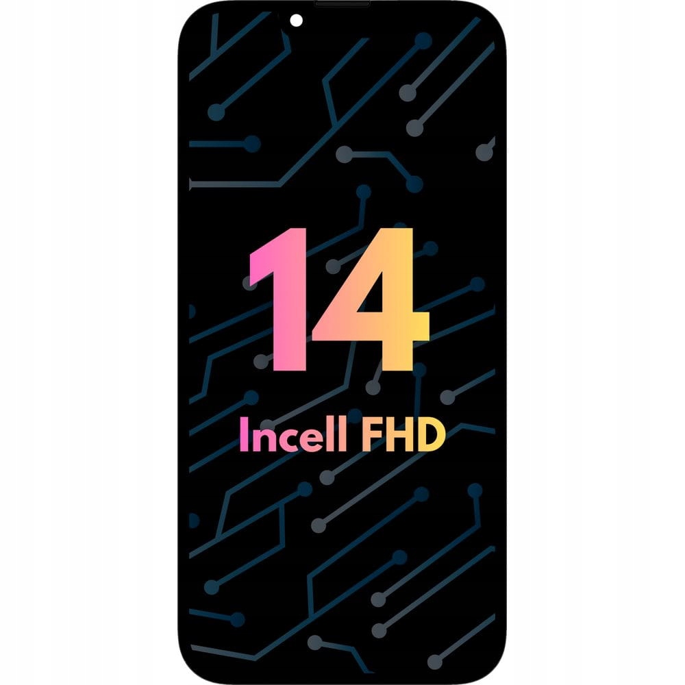 LCD displej pro iPhone 14 Náhradní Incell Fhd těsnění