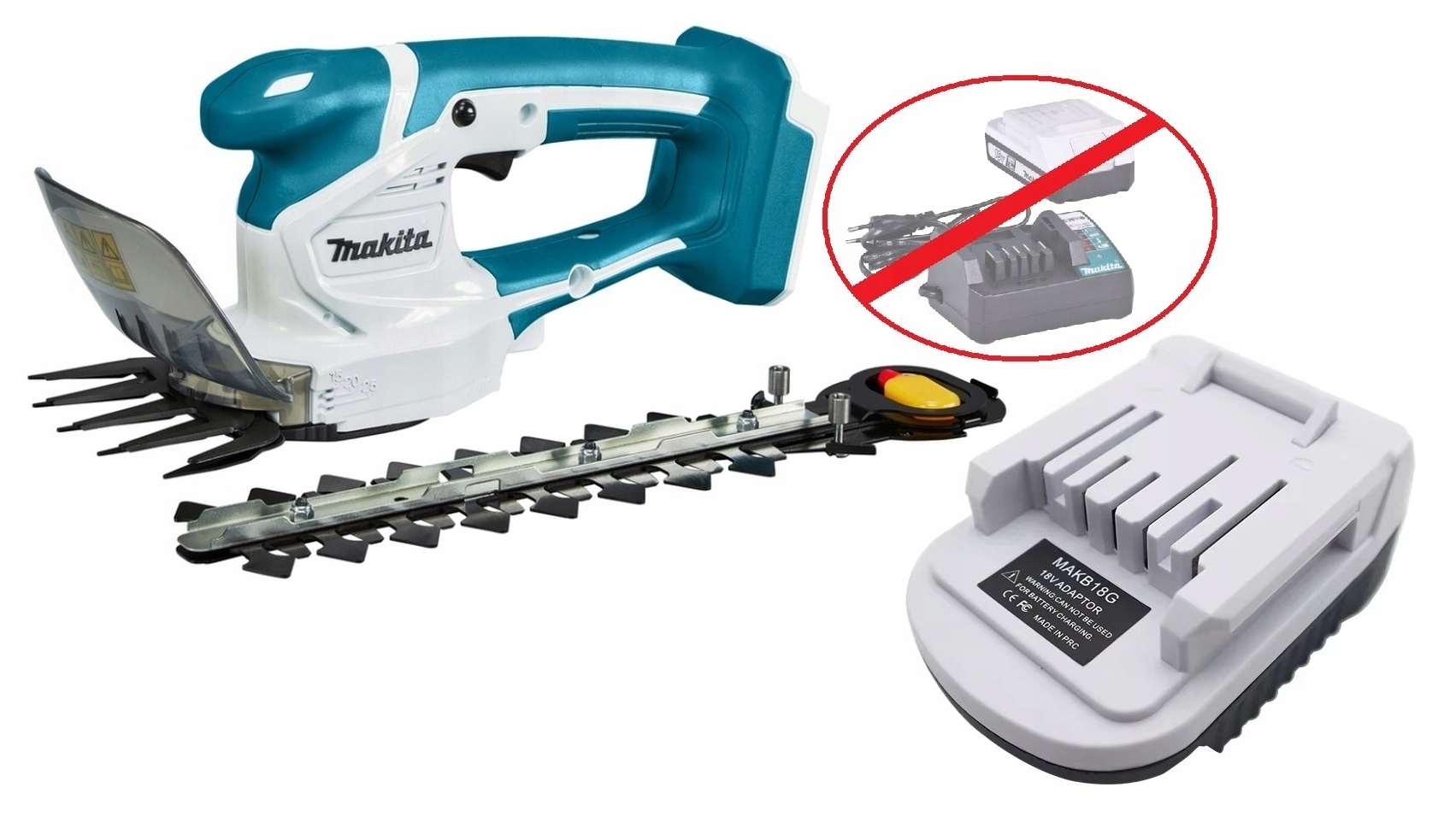Nożyce ogrodowe dożywopłotu 26cm Makita UM110DZX 18V G Body