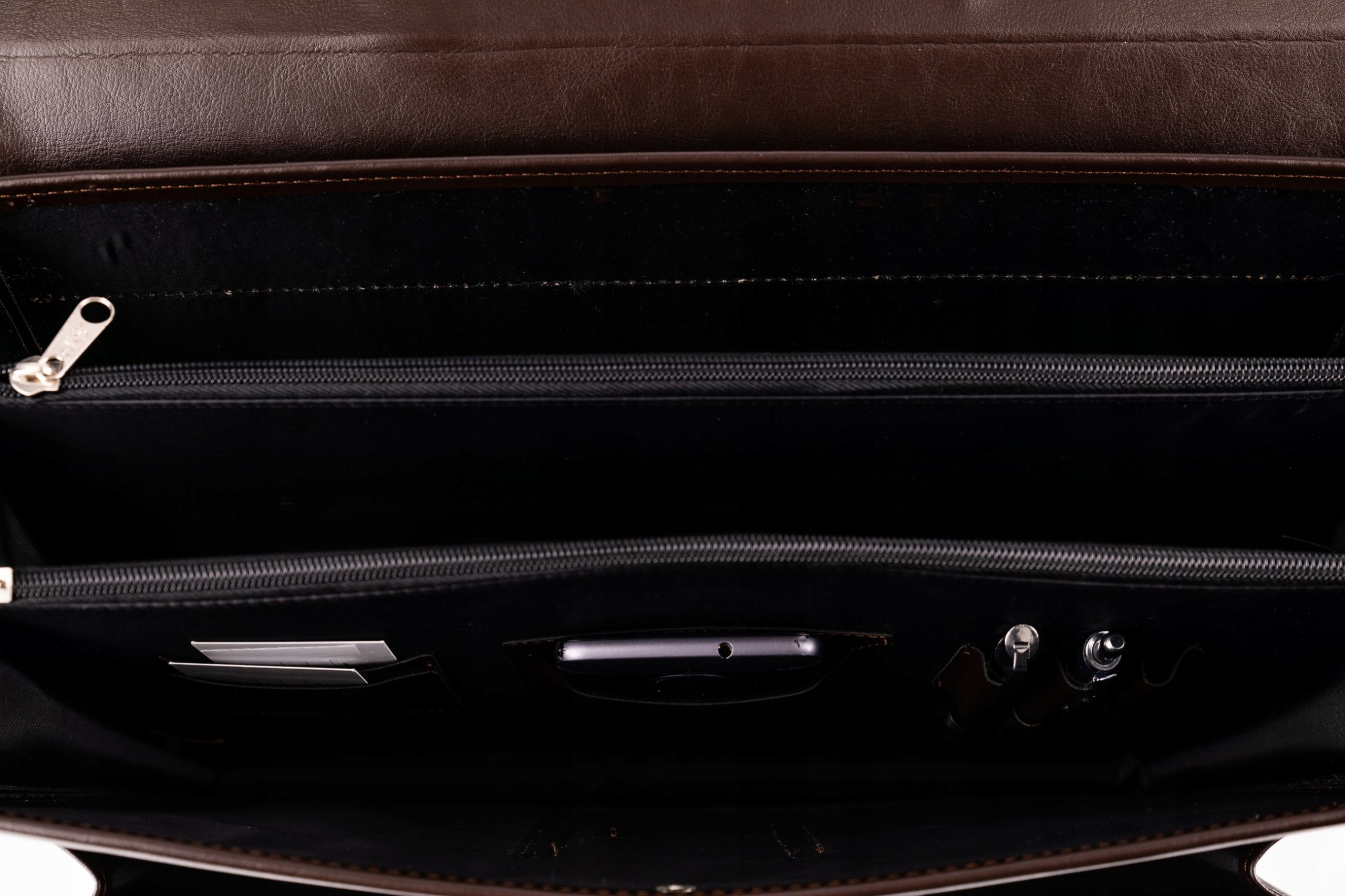 Teczka Aktówka męska skórzana PRODUCENT T10 czekol Płeć mężczyzna