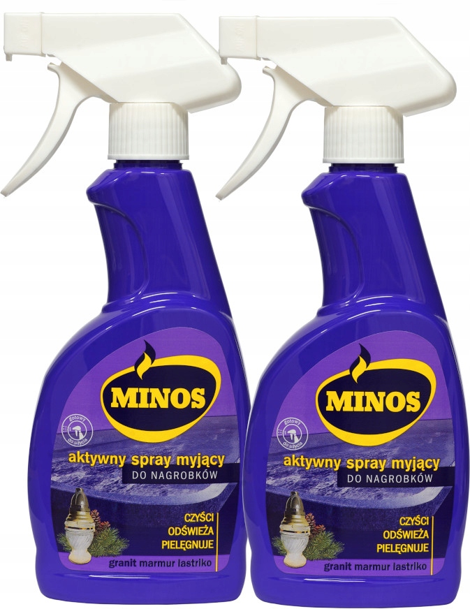 

Minos Aktywny Spray do Nagrobków Kamienia 2x400ml