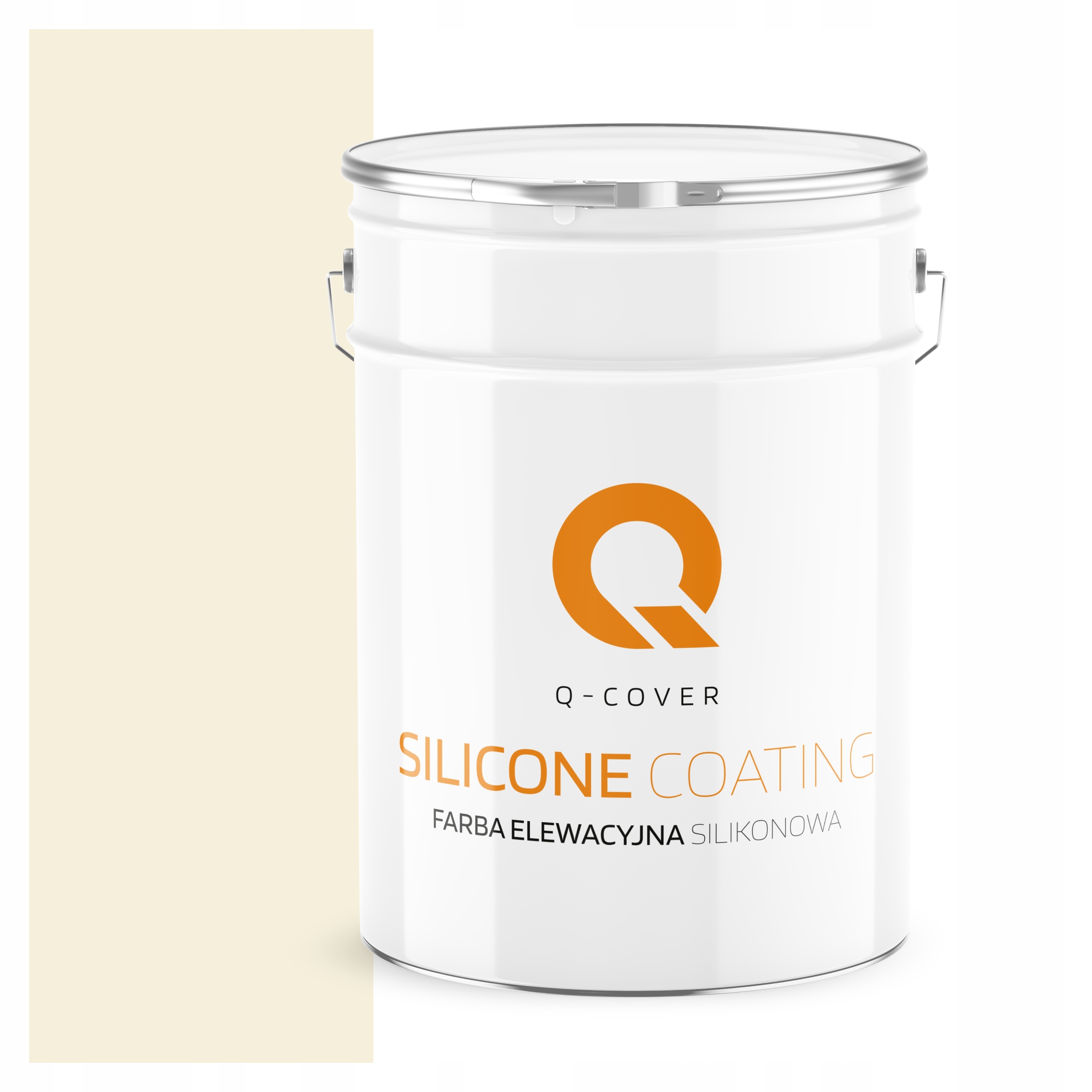 Vonkajšia Fasádová Farba Biela Zlomená V Béžovej F771 10L Paropriepustná Uv